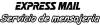 Express mail-reparto de sobres, entradas invitaciones